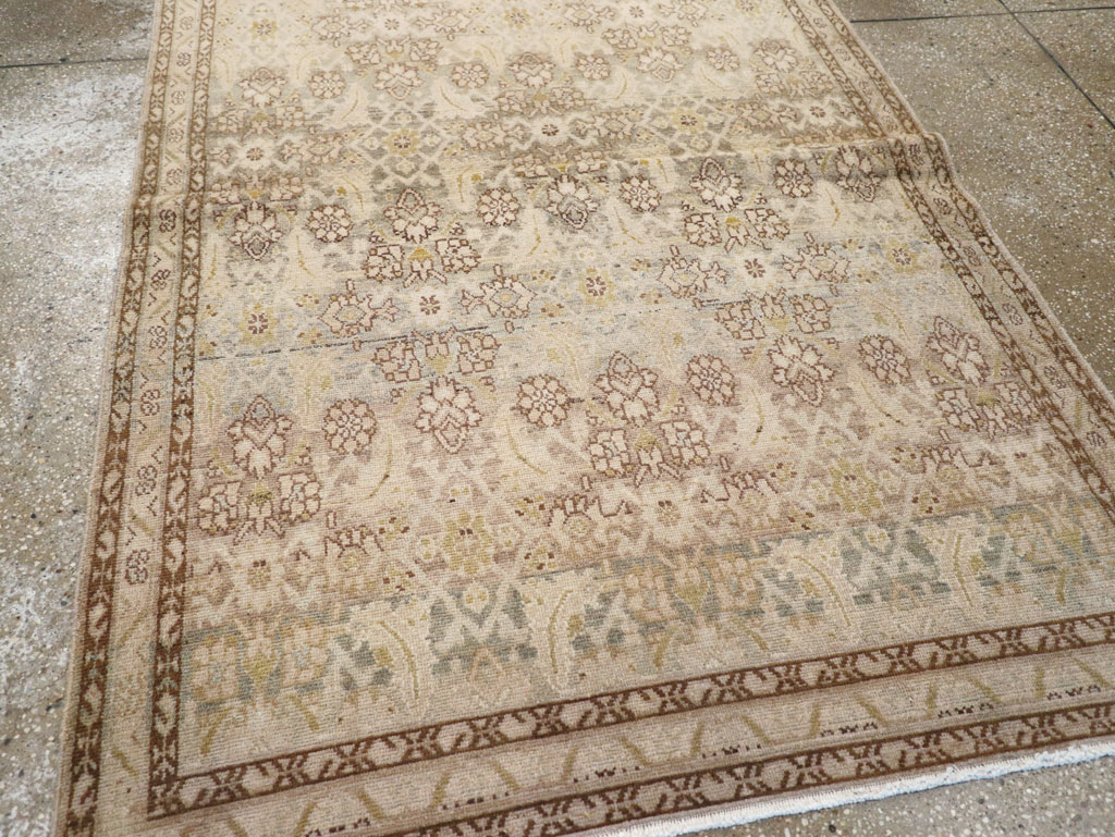 Vintage Persian Malayer Rug (Pair: 1 of 2), No.25777 - Staging