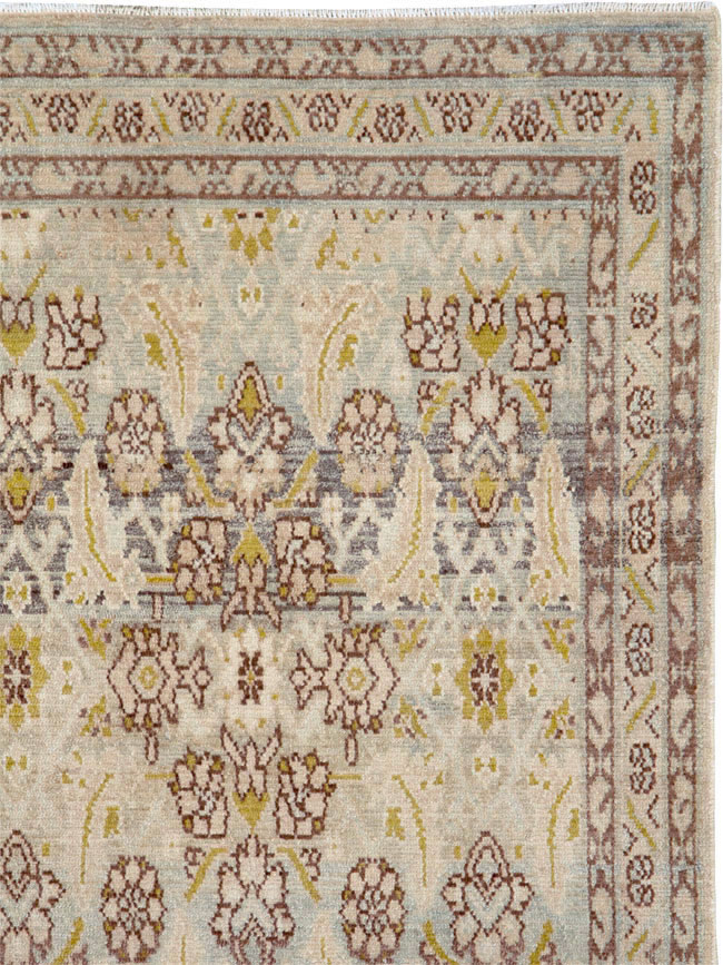 Vintage Persian Malayer Rug (Pair: 2 of 2), No.25778 - Staging