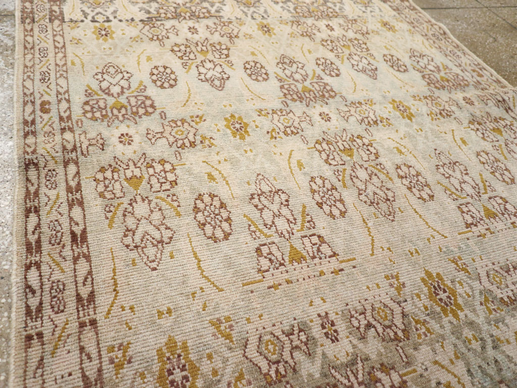 Vintage Persian Malayer Rug (Pair: 2 of 2), No.25778 - Staging