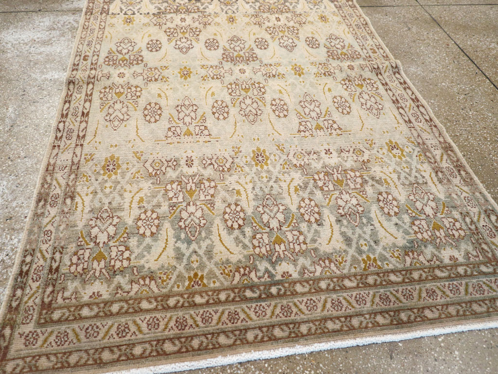 Vintage Persian Malayer Rug (Pair: 2 of 2), No.25778 - Staging