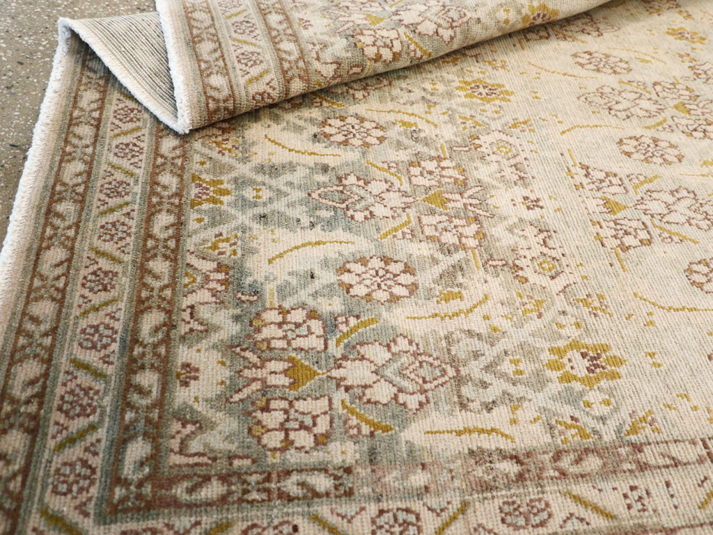 Vintage Persian Malayer Rug (Pair: 2 of 2), No.25778 - Staging