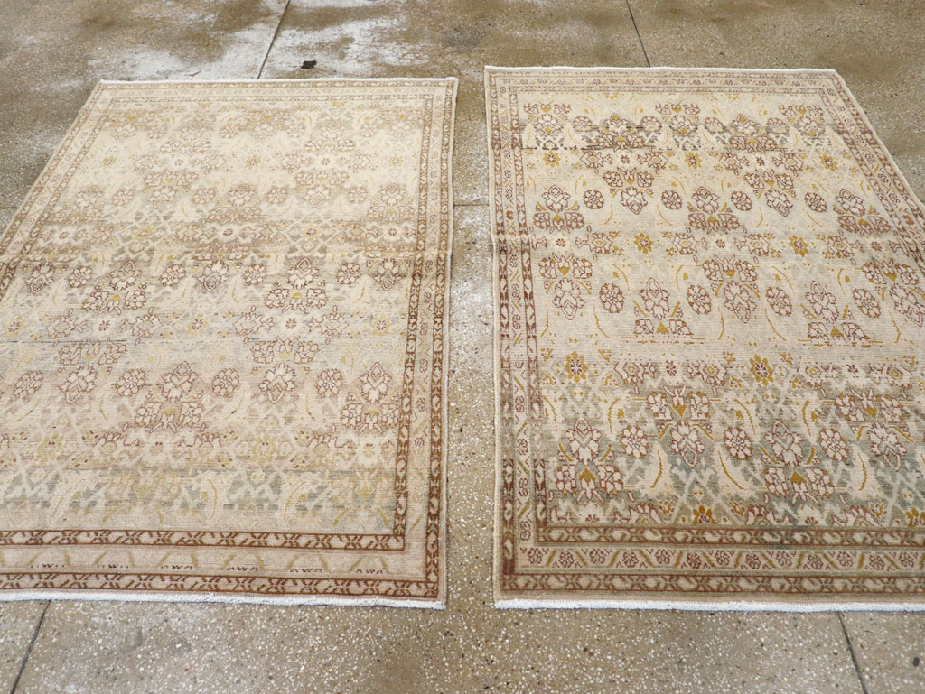 Vintage Persian Malayer Rug (Pair: 2 of 2), No.25778 - Staging