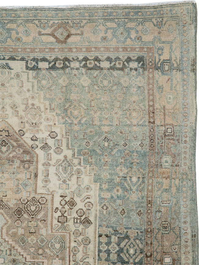 Vintage Persian Malayer Rug (Pair: 2 of 2), No.25779 - Staging