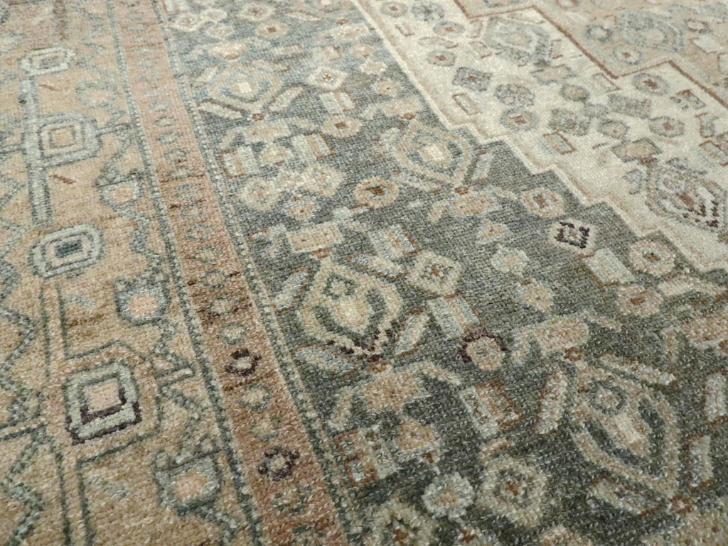 Vintage Persian Malayer Rug (Pair: 2 of 2), No.25779 - Staging