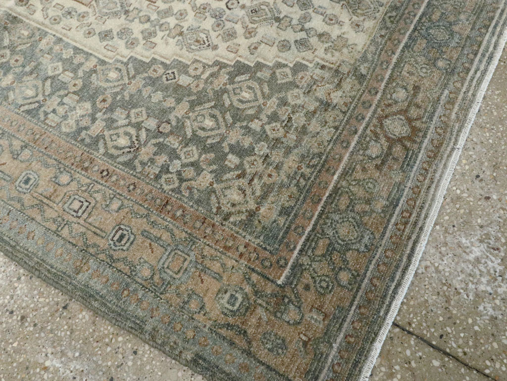 Vintage Persian Malayer Rug (Pair: 2 of 2), No.25779 - Staging