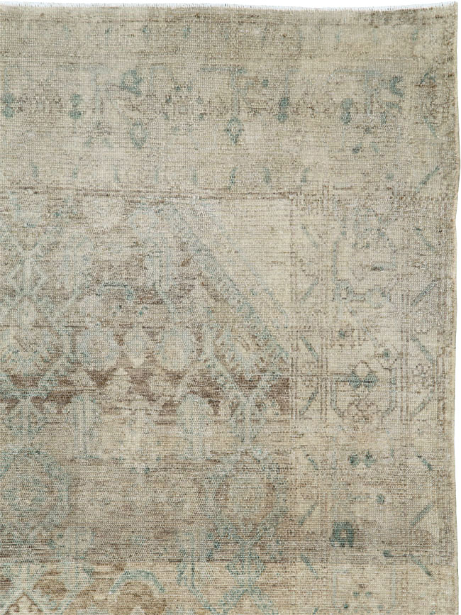 Vintage Persian Malayer Rug, No.25786 - Staging