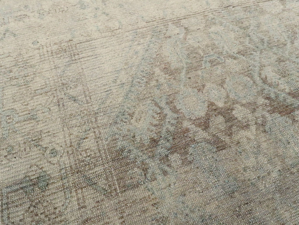 Vintage Persian Malayer Rug, No.25786 - Staging