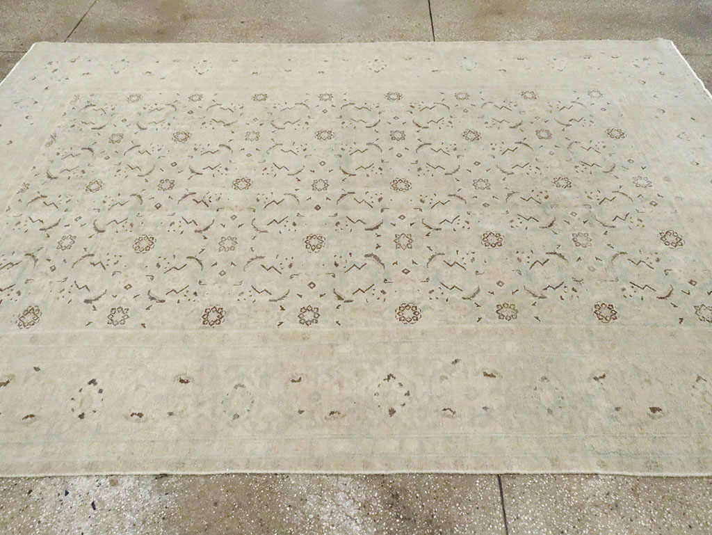 Antique Persian Malayer Carpet, No.25787 - Staging