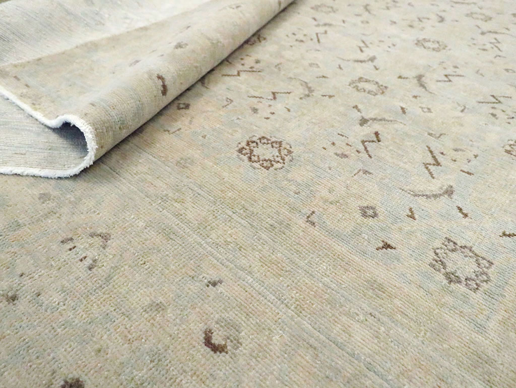 Antique Persian Malayer Carpet, No.25787 - Staging