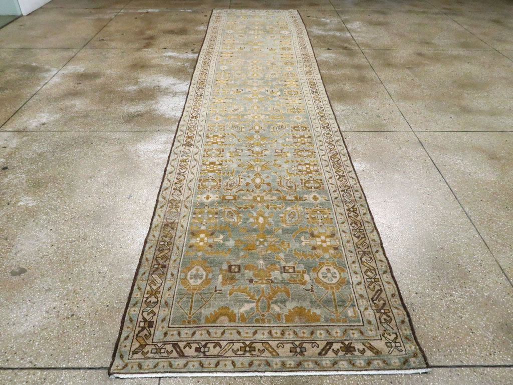 Vintage Persian Malayer Runner (Pair: 1 of 2), No.25788 - Staging
