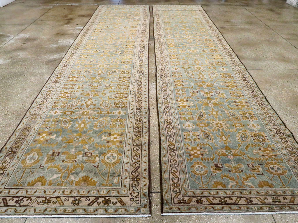 Vintage Persian Malayer Runner (Pair: 2 of 2), No.25789 - Staging