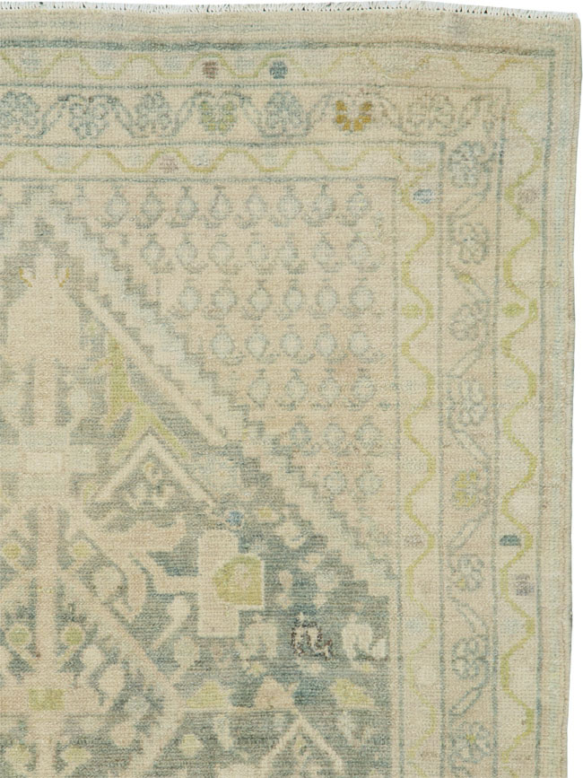 Vintage Persian Malayer Rug (Pair: 1 of 2), No.25792 - Staging