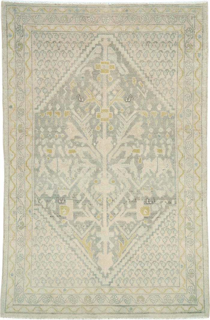 Vintage Persian Malayer Rug (Pair: 2 of 2), No.25793 - Staging