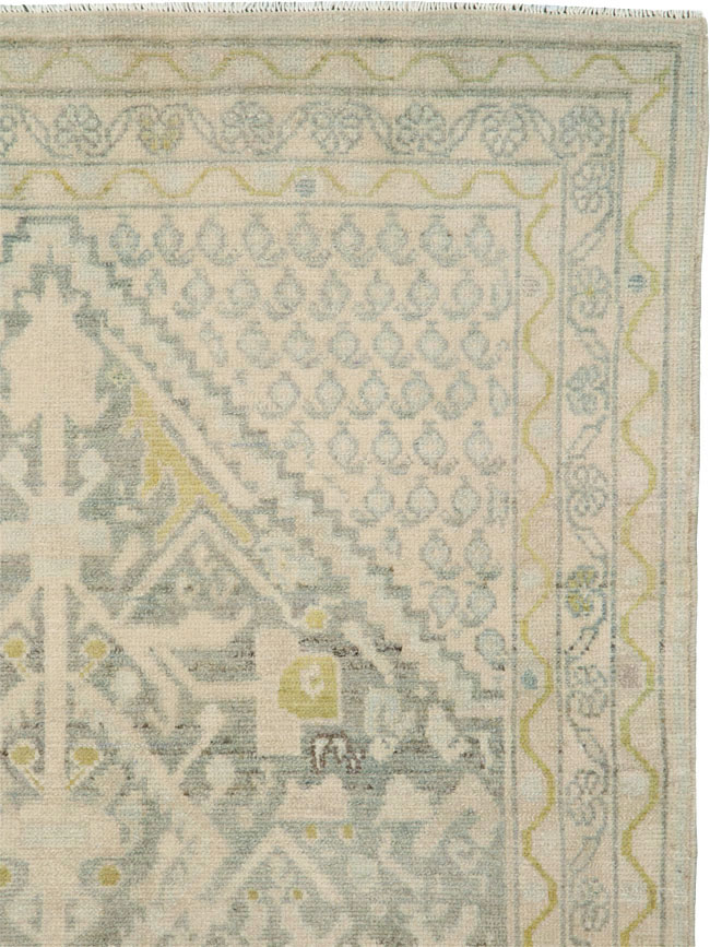 Vintage Persian Malayer Rug (Pair: 2 of 2), No.25793 - Staging