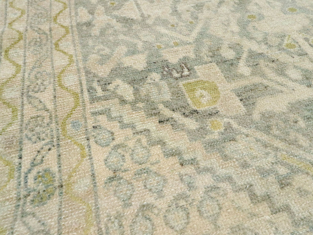 Vintage Persian Malayer Rug (Pair: 2 of 2), No.25793 - Staging