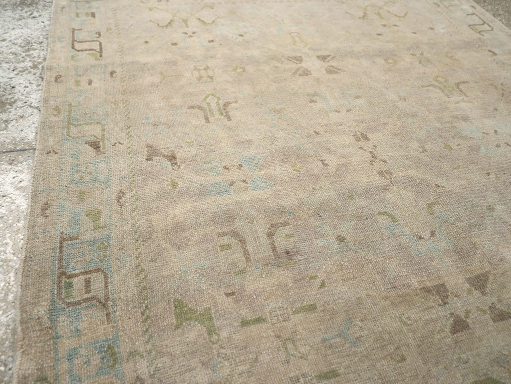 Vintage Persian Malayer Rug, No.25796 - Staging