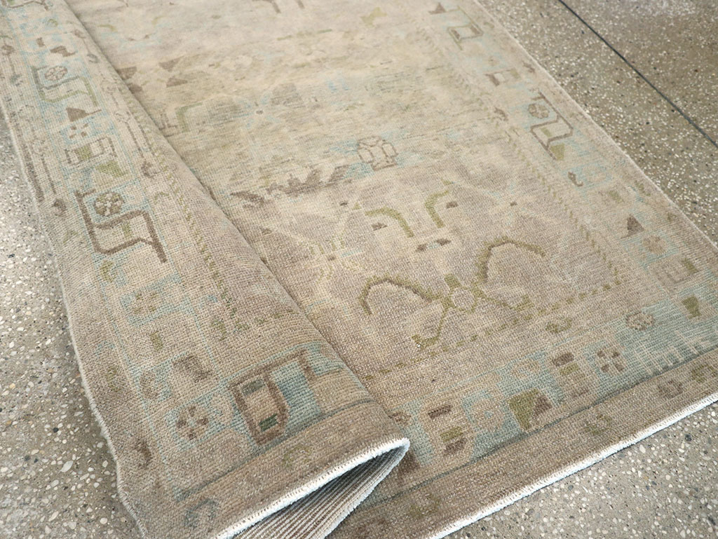 Vintage Persian Malayer Rug, No.25796 - Staging