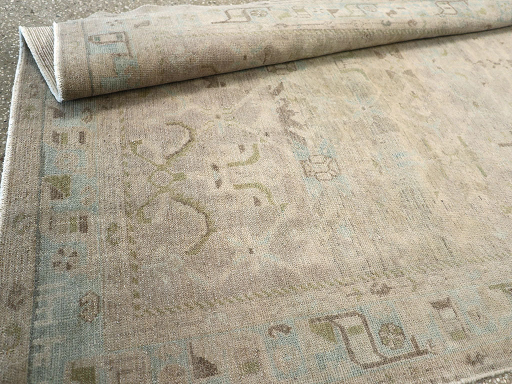 Vintage Persian Malayer Rug, No.25796 - Staging