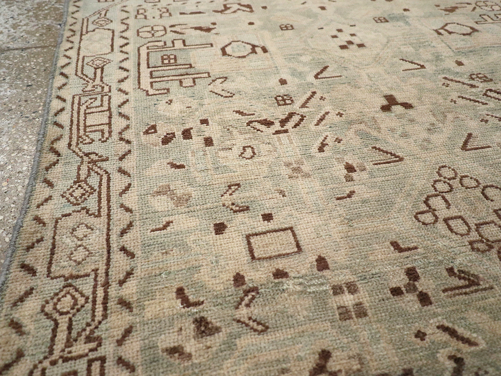 Vintage Persian Malayer Rug, No.25797 - Staging