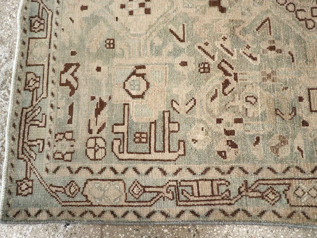 Vintage Persian Malayer Rug, No.25797 - Staging