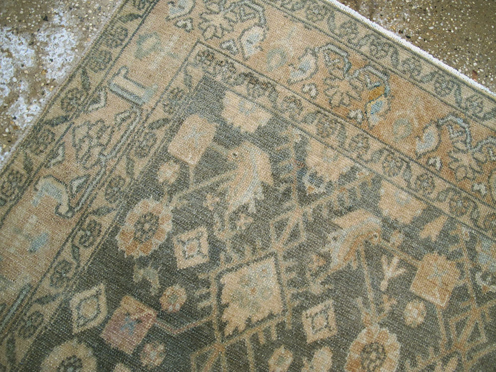 Vintage Persian Malayer Rug, No.25798 - Staging