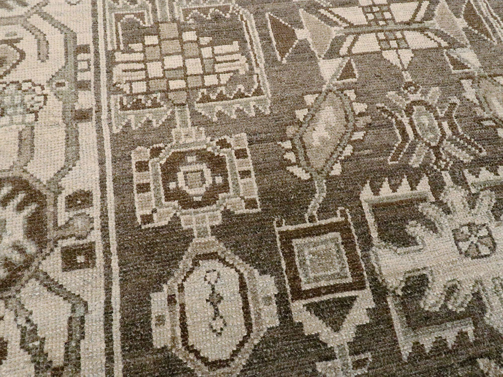 Vintage Persian Malayer Rug, No.25799 - Staging