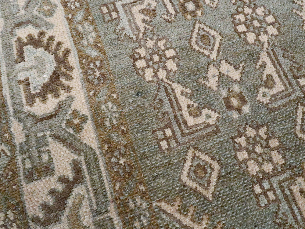 Vintage Persian Malayer Rug, No.25800 - Staging