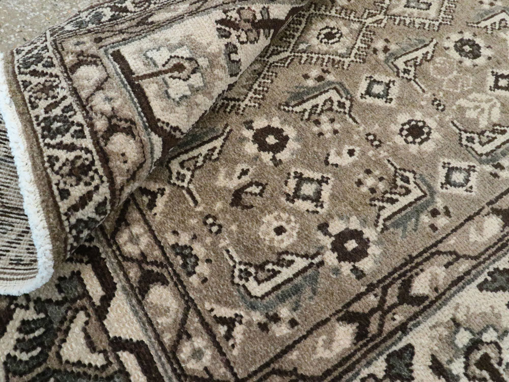 Vintage Persian Malayer Wide Gallery Runner, No.25803 - Staging