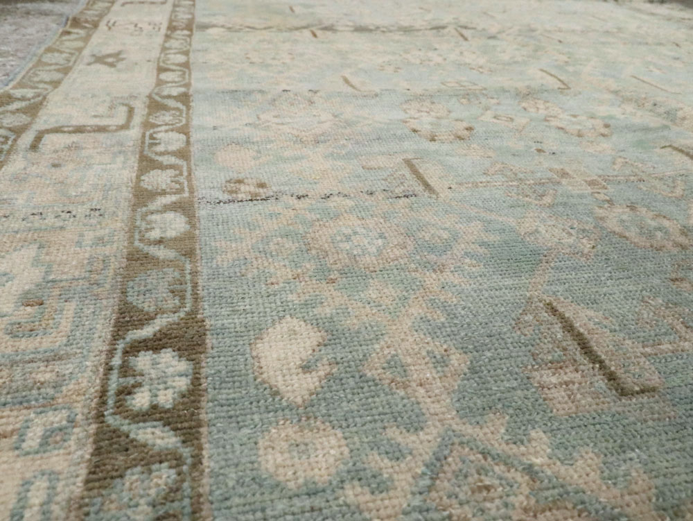 Vintage Persian Malayer Rug, No.25804 - Staging