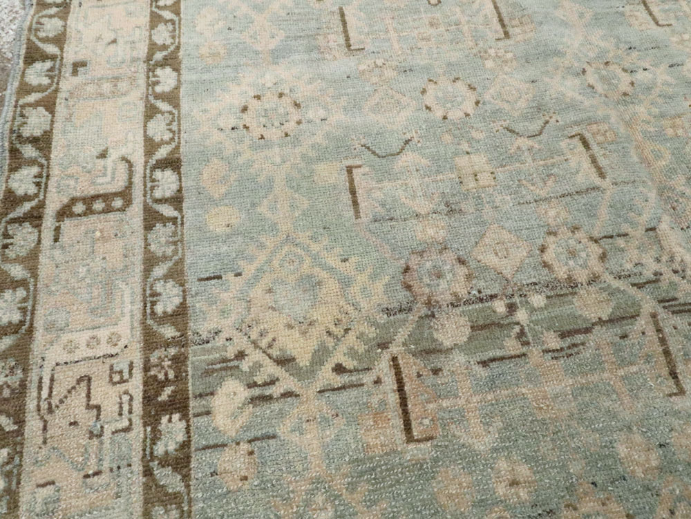 Vintage Persian Malayer Rug, No.25804 - Staging