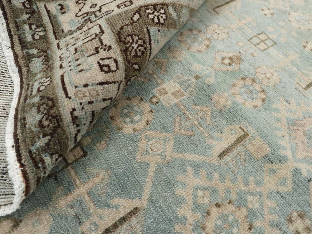 Vintage Persian Malayer Rug, No.25804 - Staging