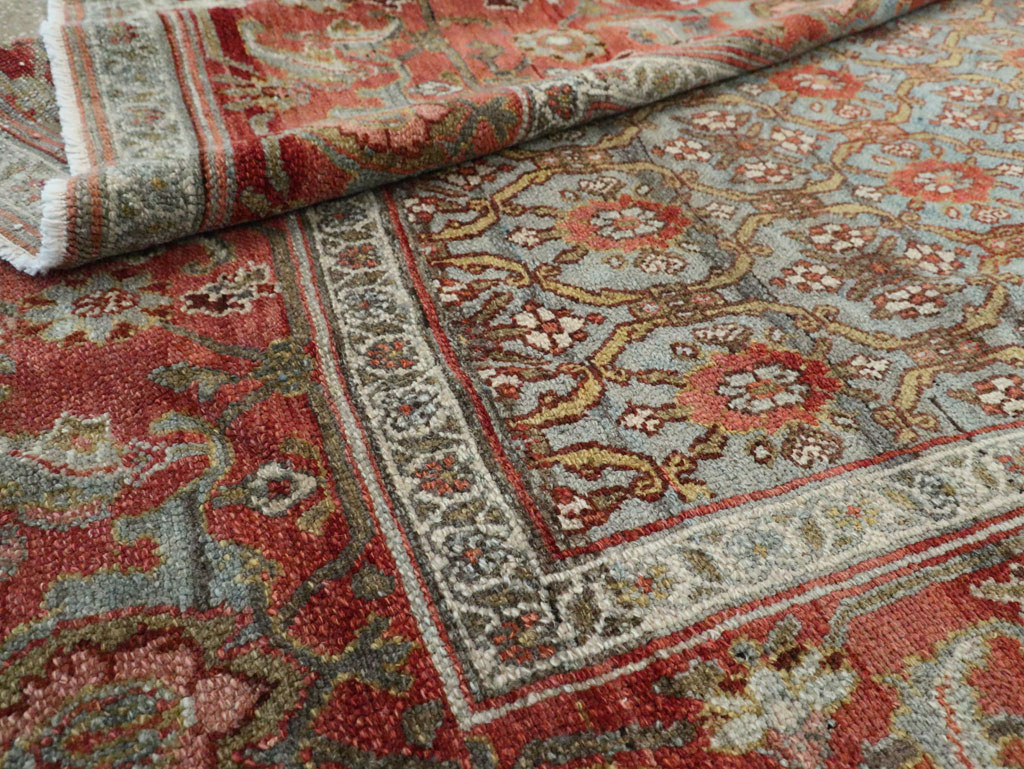 Antique Kurdish Gallery Carpet, No.25822 - Staging