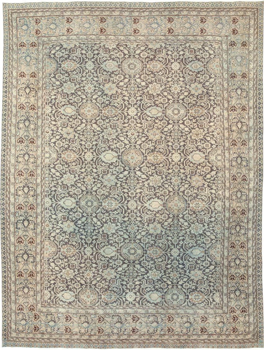 Antique Persian Tabriz Carpet, No.25834 - Staging