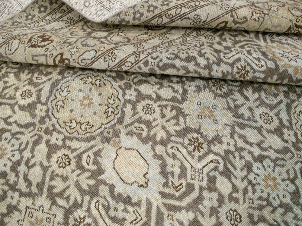 Antique Persian Tabriz Carpet, No.25834 - Staging