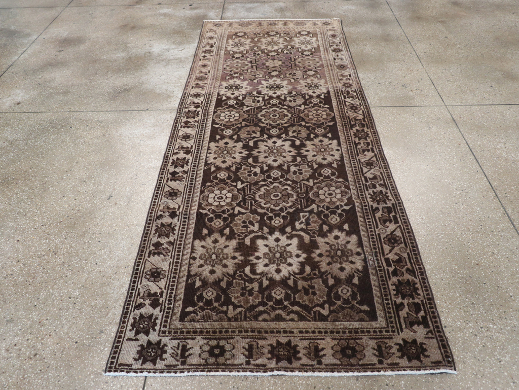 Vintage Persian Malayer Runner, No.25868 - Staging