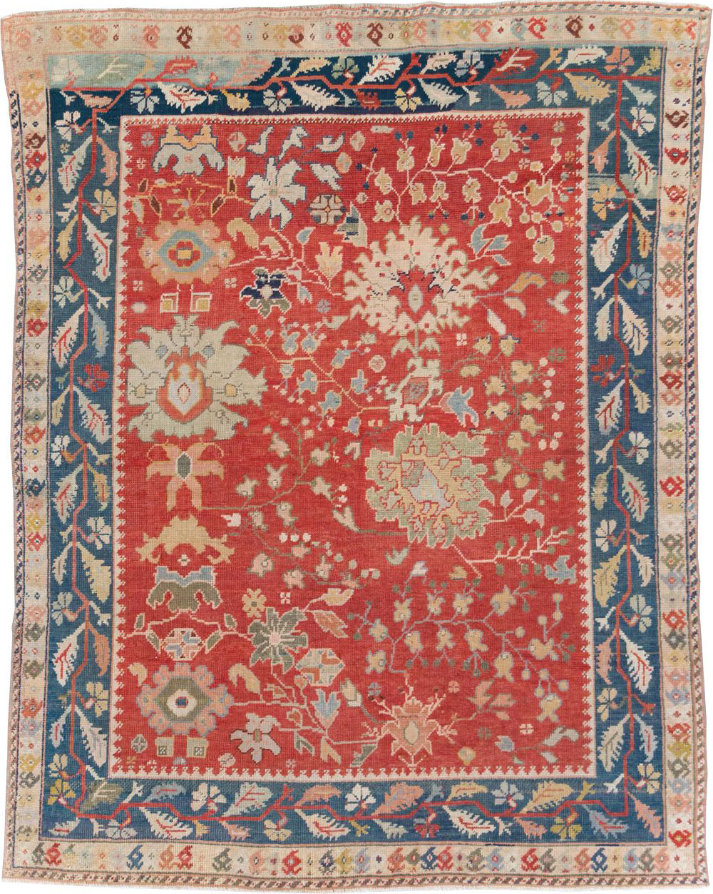 Antique Turkish Ghiordes Carpet, No.25885 - Staging