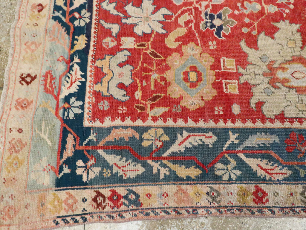 Antique Turkish Ghiordes Carpet, No.25885 - Staging