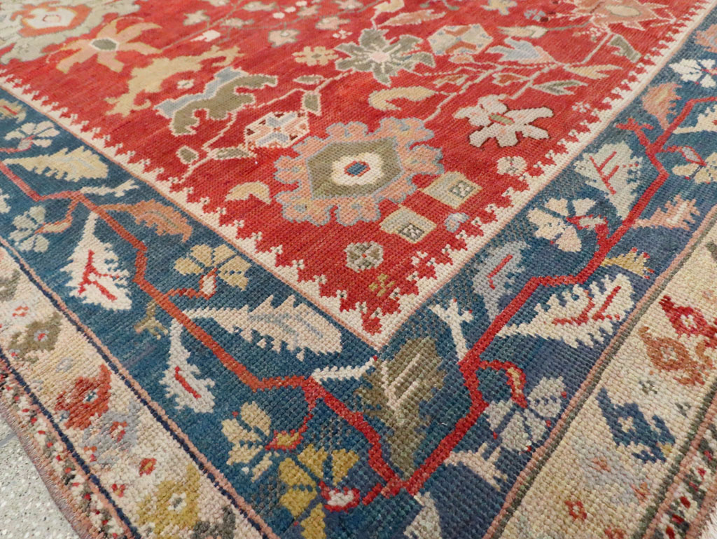 Antique Turkish Ghiordes Carpet, No.25885 - Staging