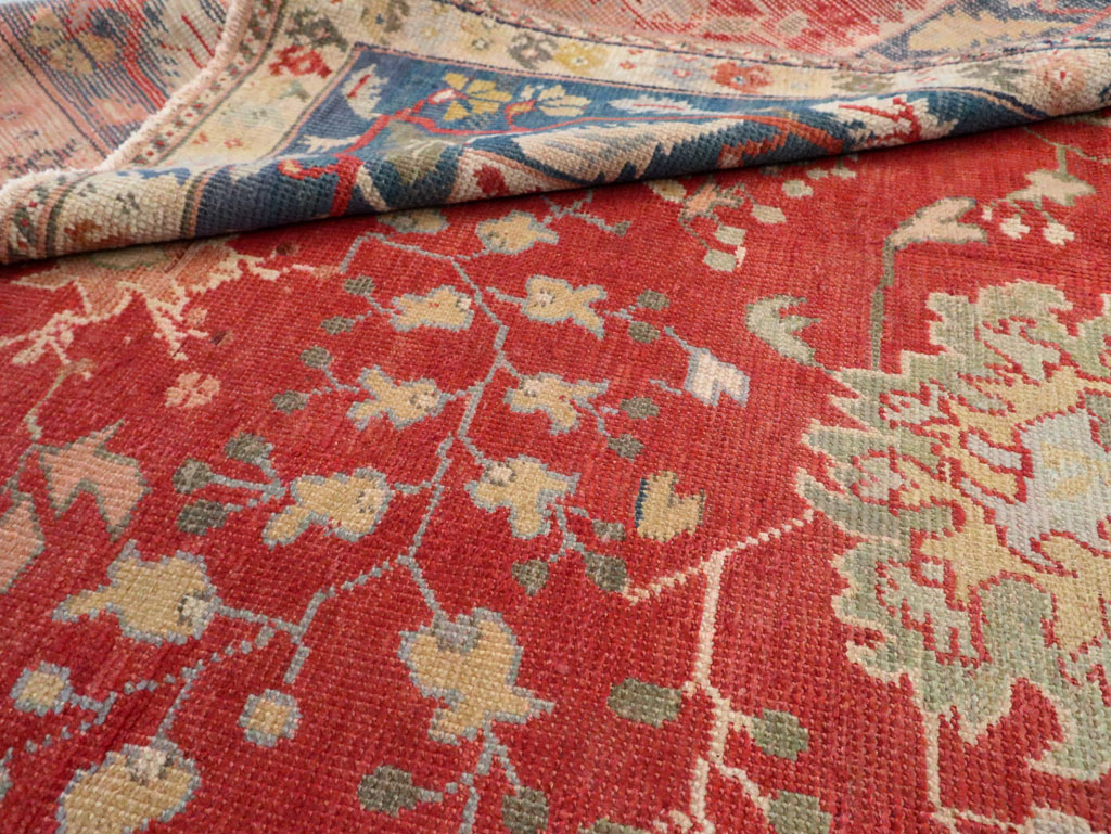 Antique Turkish Ghiordes Carpet, No.25885 - Staging