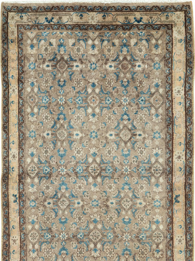 Vintage Persian Malayer Runner, No.25898 - Staging
