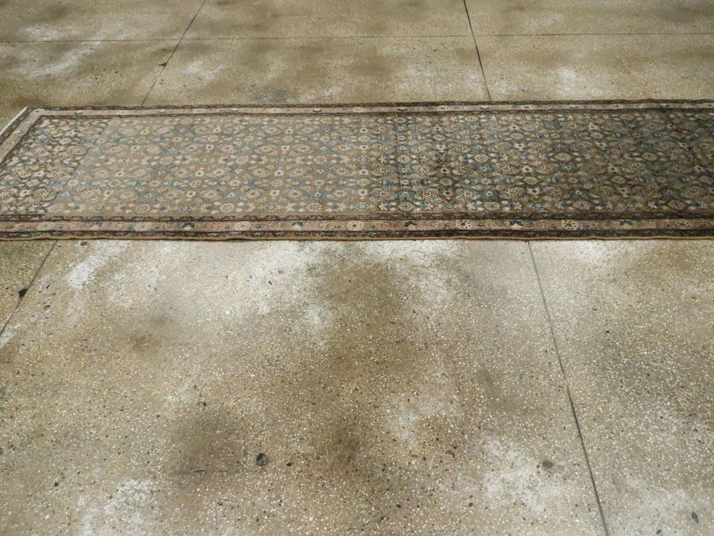 Vintage Persian Malayer Runner, No.25898 - Staging