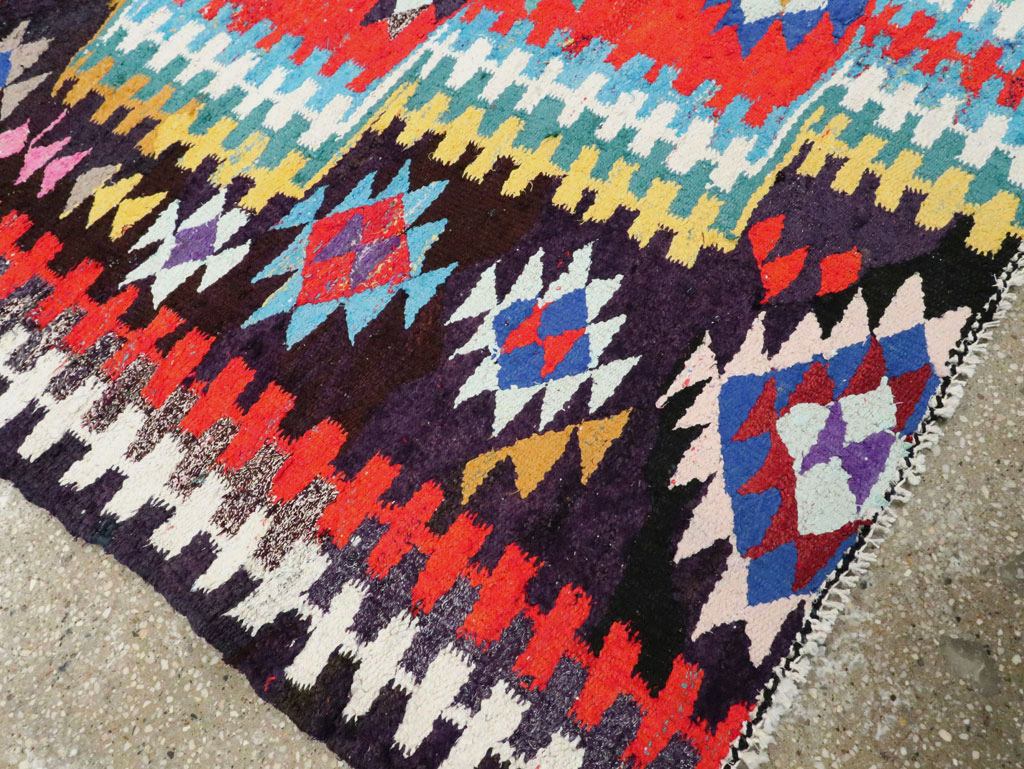 Vintage Persian Kilim, No.25906 - Staging