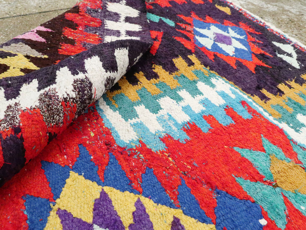 Vintage Persian Kilim, No.25906 - Staging