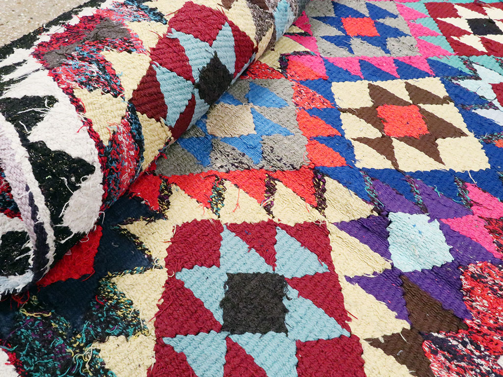 Vintage Persian Kilim, No.25907 - Staging