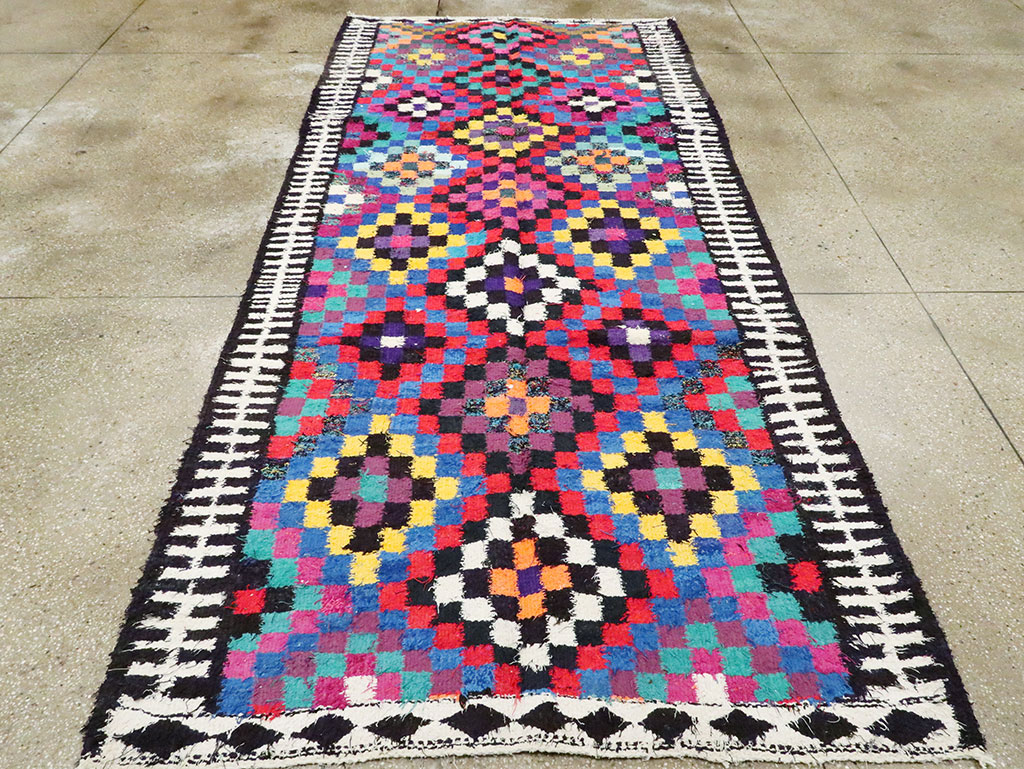 Vintage Persian Kilim, No.25908 - Staging