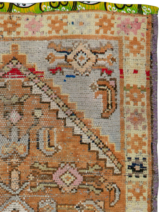 Vintage Persian Hamadan Rug, No.25914 - Staging