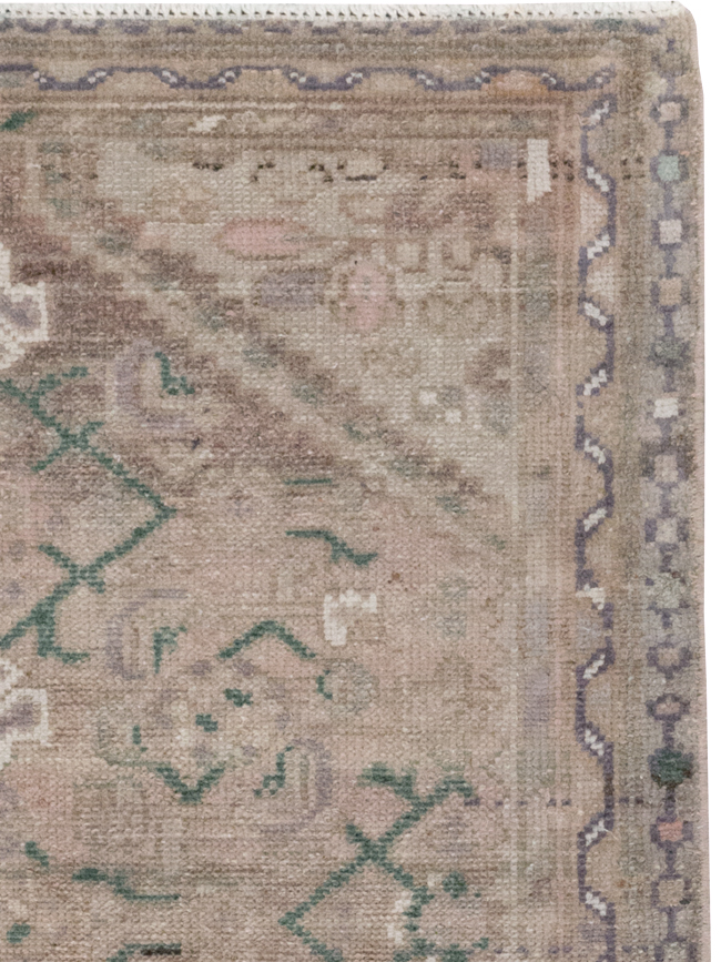 Vintage Persian Malayer Rug, No.25929 - Staging