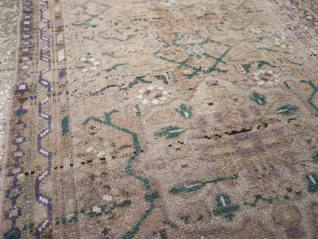 Vintage Persian Malayer Rug, No.25929 - Staging