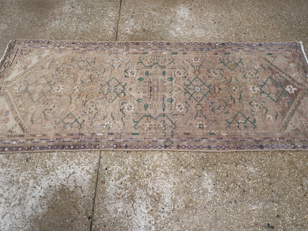 Vintage Persian Malayer Rug, No.25929 - Staging