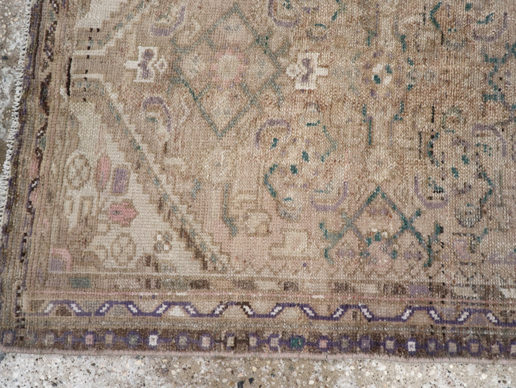 Vintage Persian Malayer Rug, No.25929 - Staging